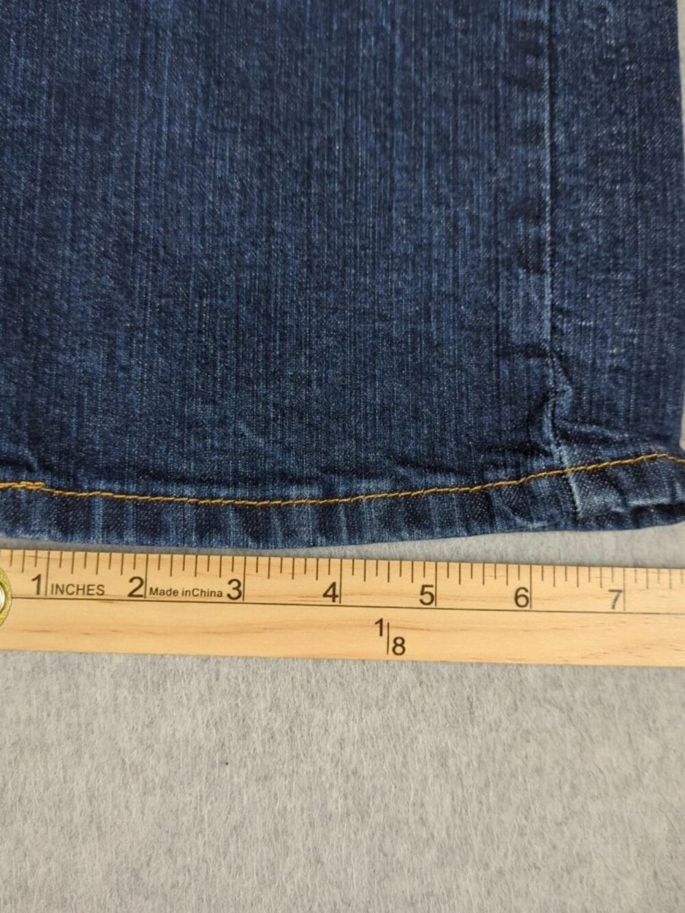 Levi's 505 Jeans Men's 38x30 (Actual 36x29) Blue Denim Regular Fit Straight Leg - Picture 7 of 9